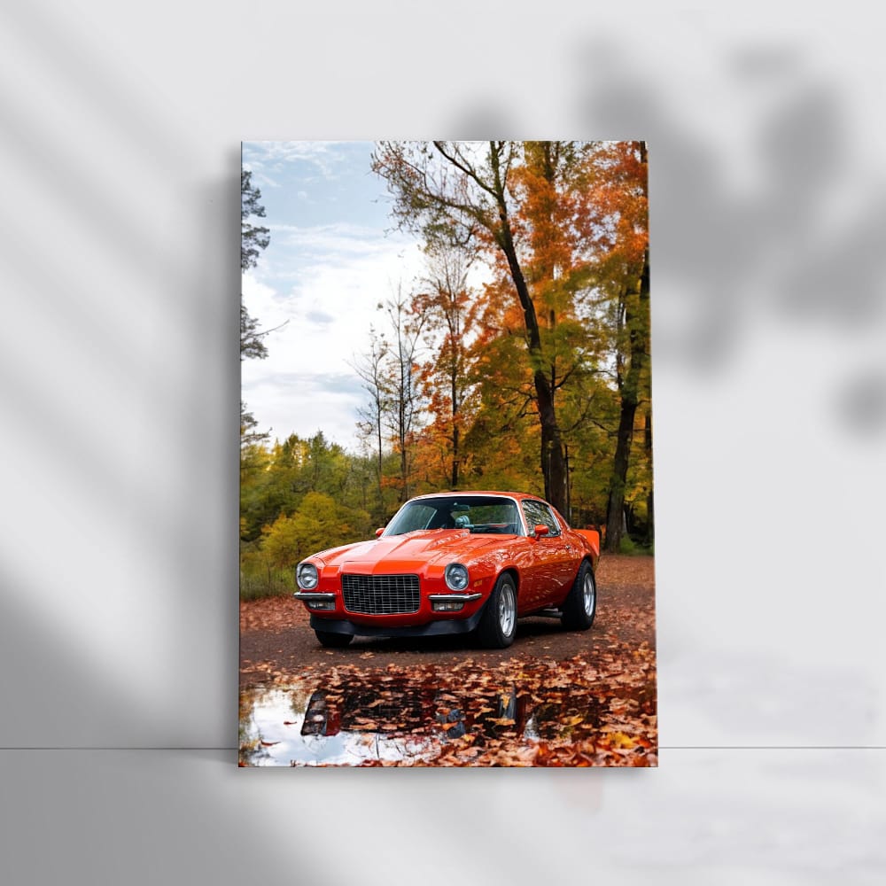 1971 Chevrolet Camaro in Autumn Woods - Classic Powerhouse