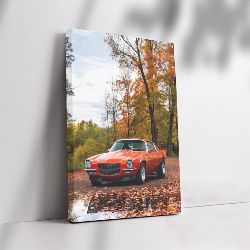 1971 Chevrolet Camaro in Autumn Woods - Classic Powerhouse