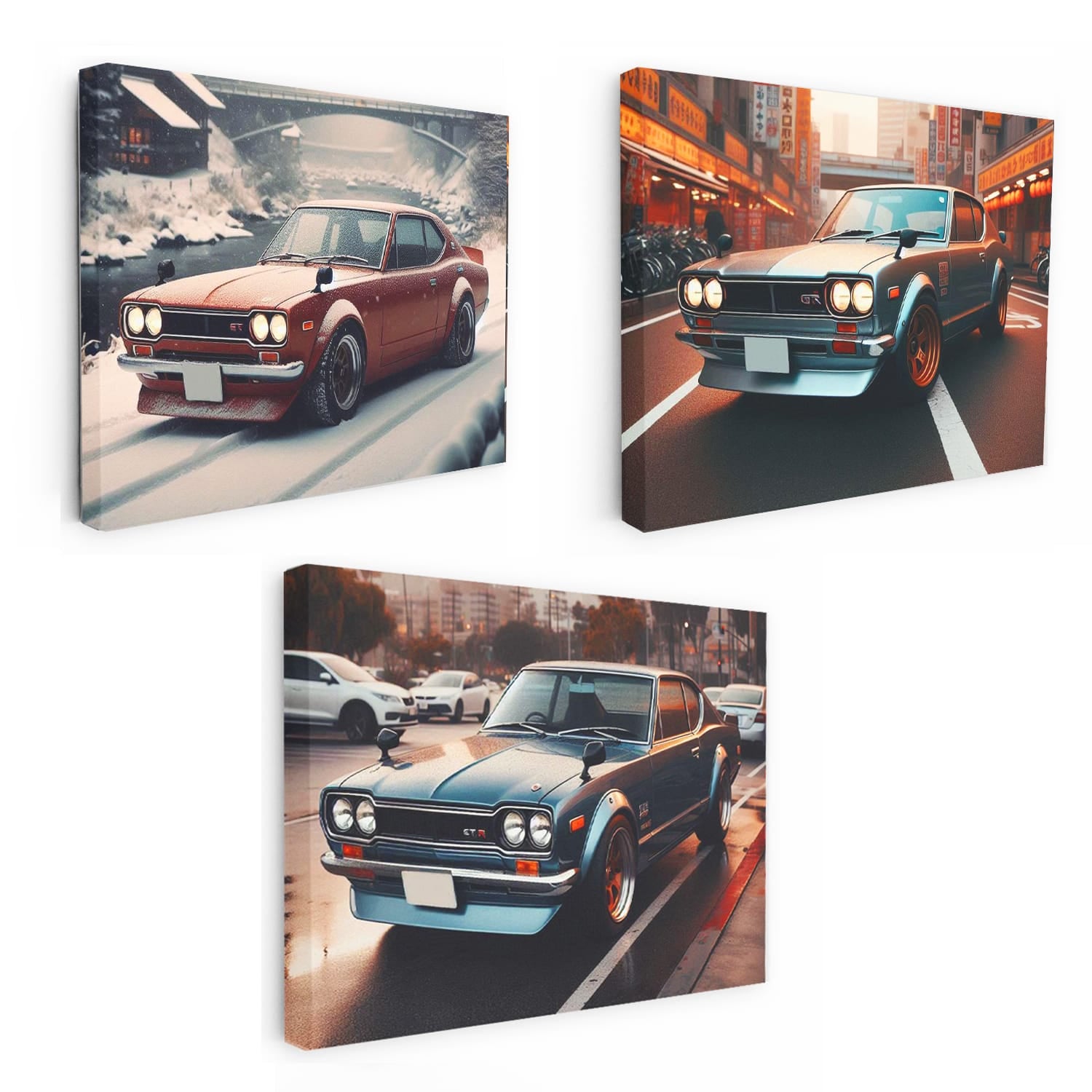 1971 Nissan Skyline Gt-r Set of 3