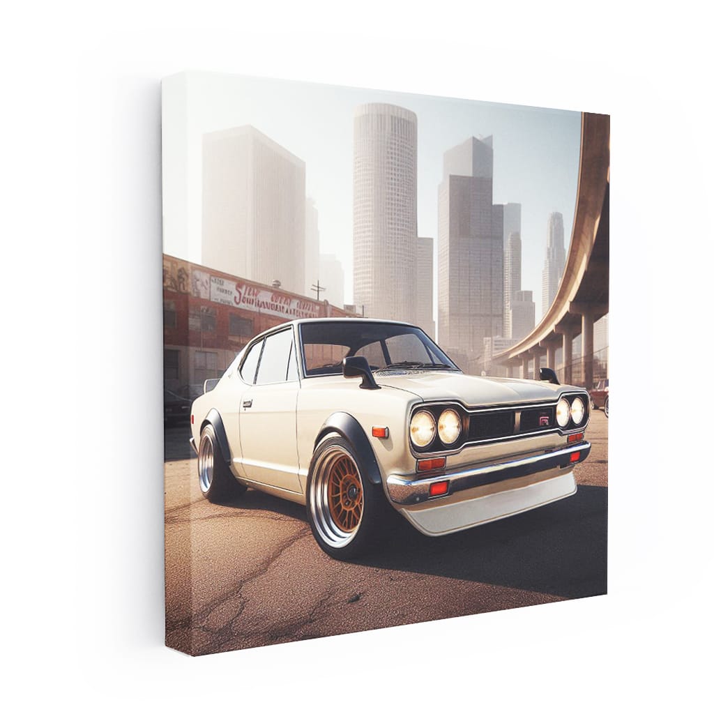 1971 Nissan Skyline Gtr Building Wall Art