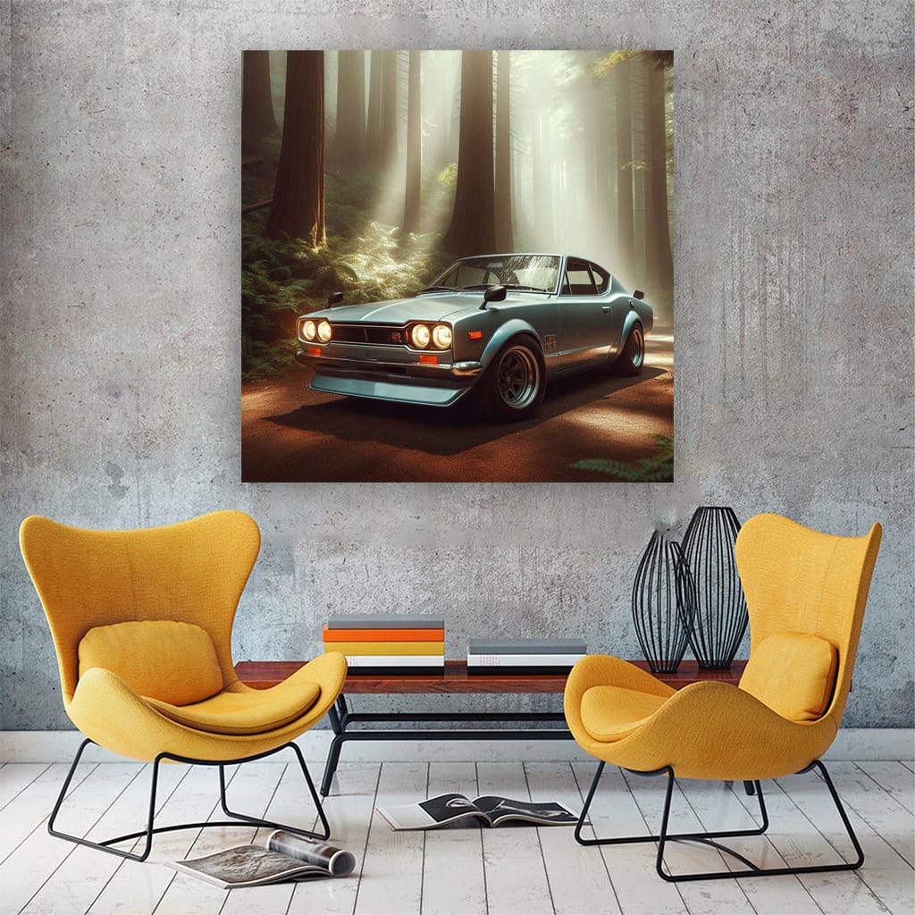 1971 Nissan Skyline Gtr Fore Wall Art