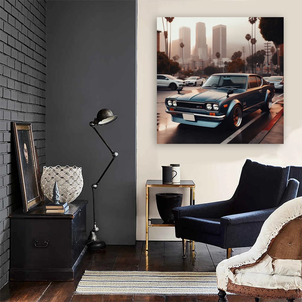 1971 Nissan Skyline Gtr Parki Wall Art