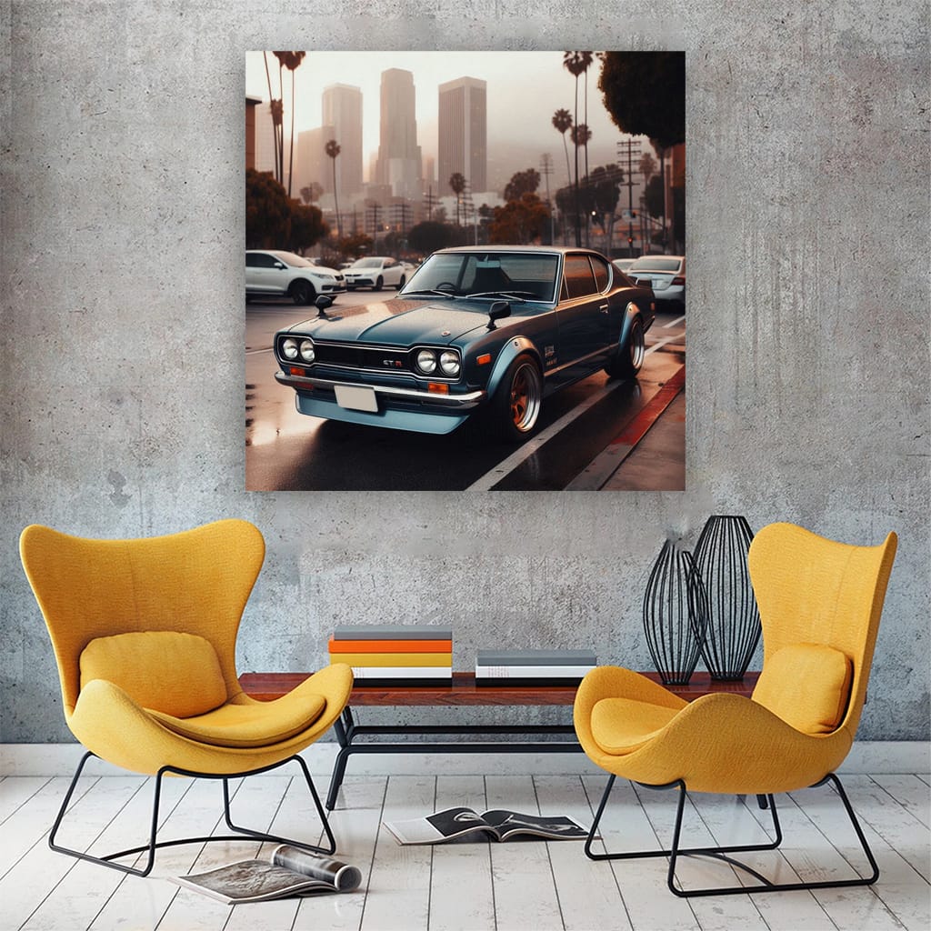 1971 Nissan Skyline Gtr Parki Wall Art