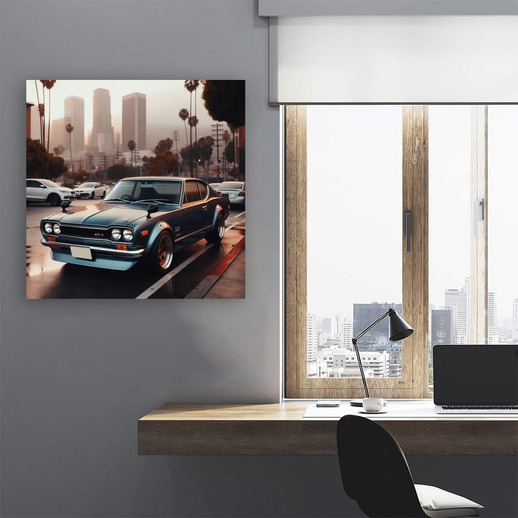 1971 Nissan Skyline Gtr Parki Wall Art