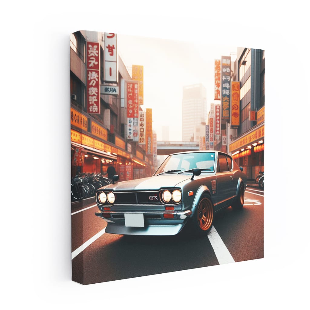 1971 Nissan Skyline GT-R Parking Legend - Classic Powerhouse