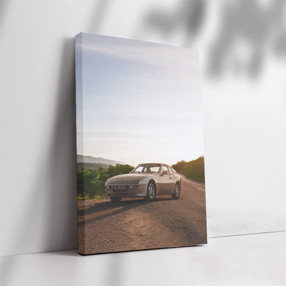 1985 Porsche 944 Lux Cruising on Road - Timeless Elegance