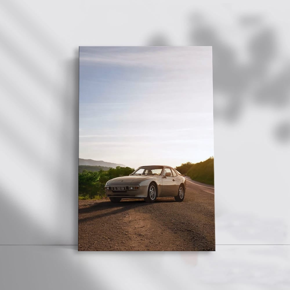 1985 Porsche 944 Lux Cruising on Road - Timeless Elegance
