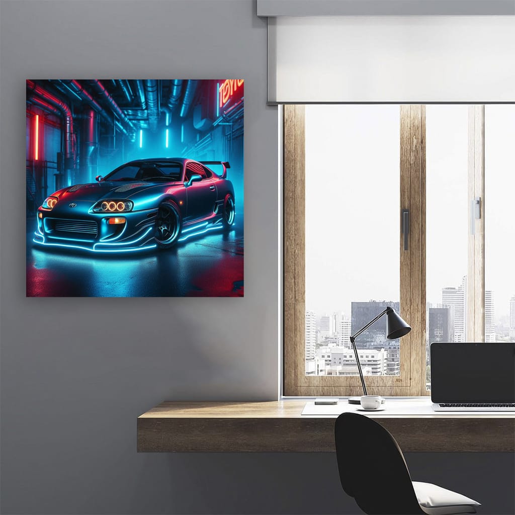 1995 Toyota Supra MK IV Neon - Iconic Sports Car Legend