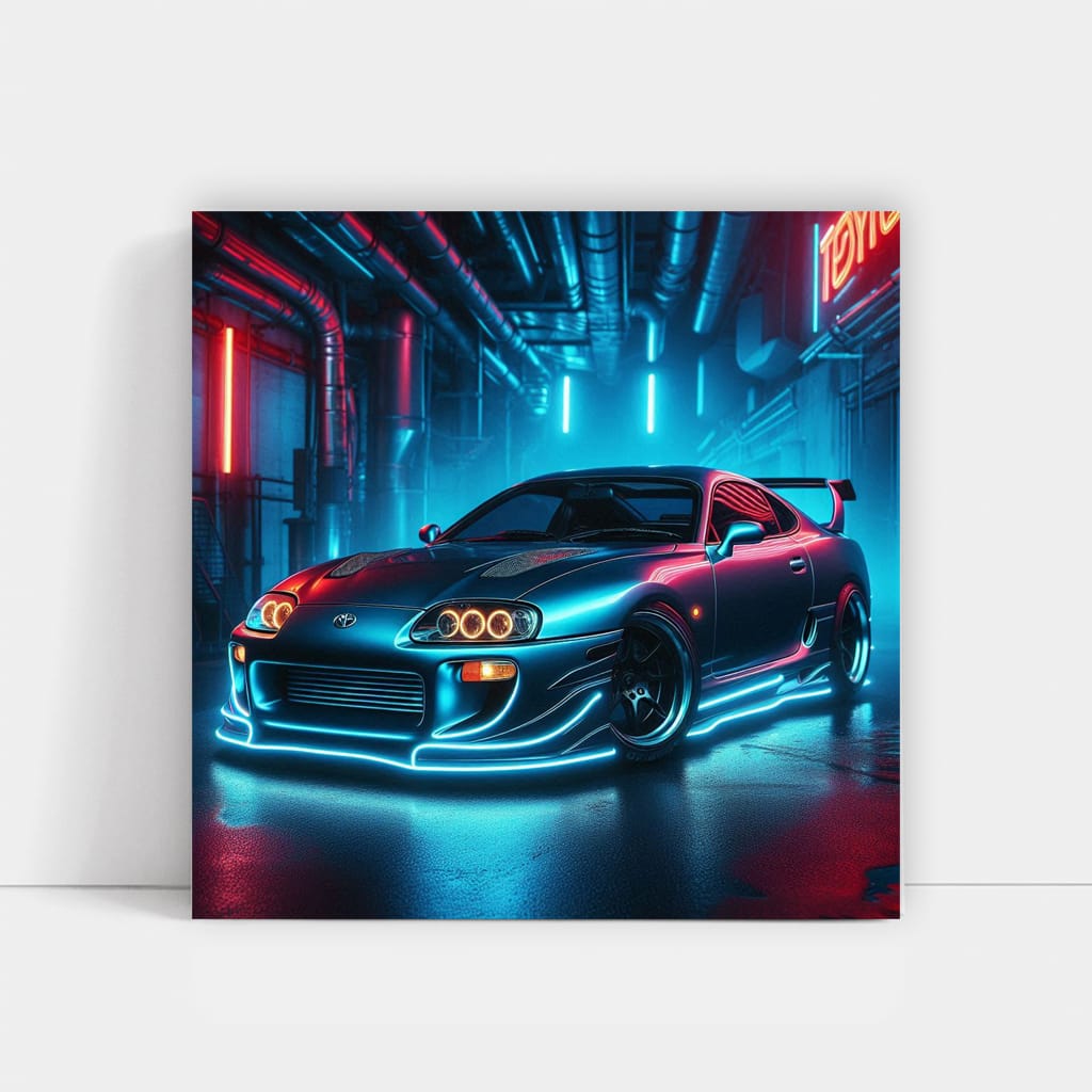 1995 Toyota Supra MK IV Neon - Iconic Sports Car Legend
