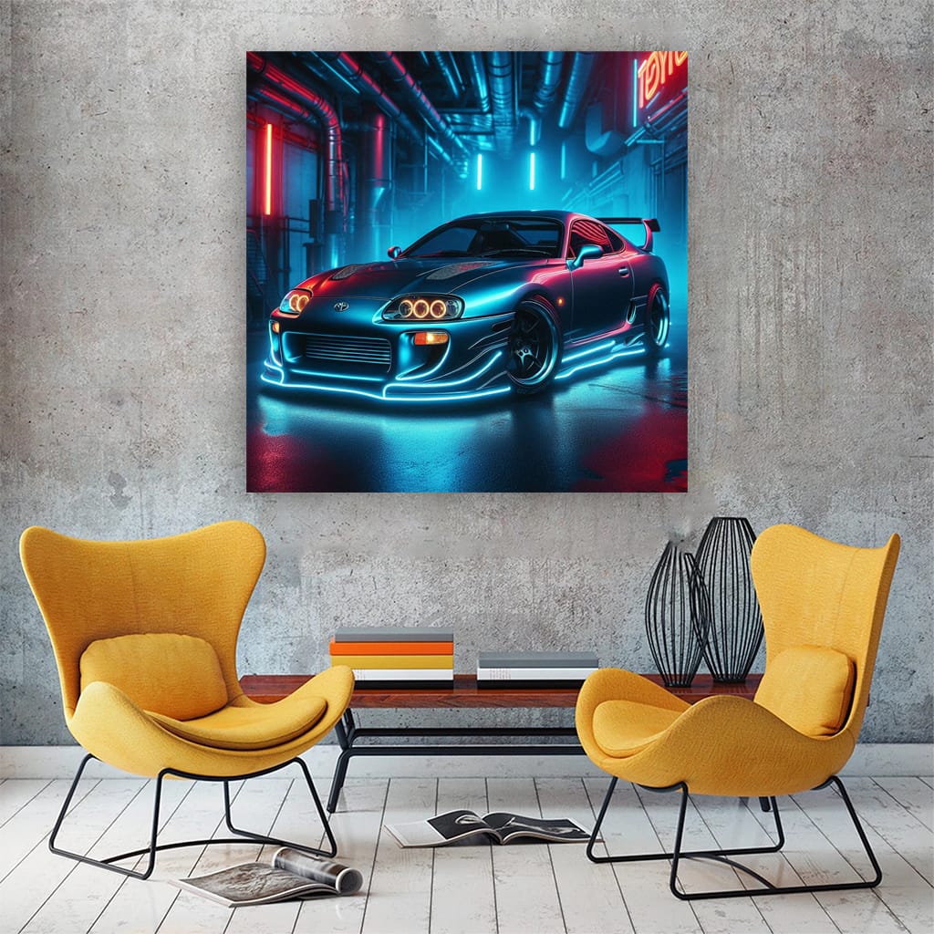 1995 Toyota Supra MK IV Neon - Iconic Sports Car Legend