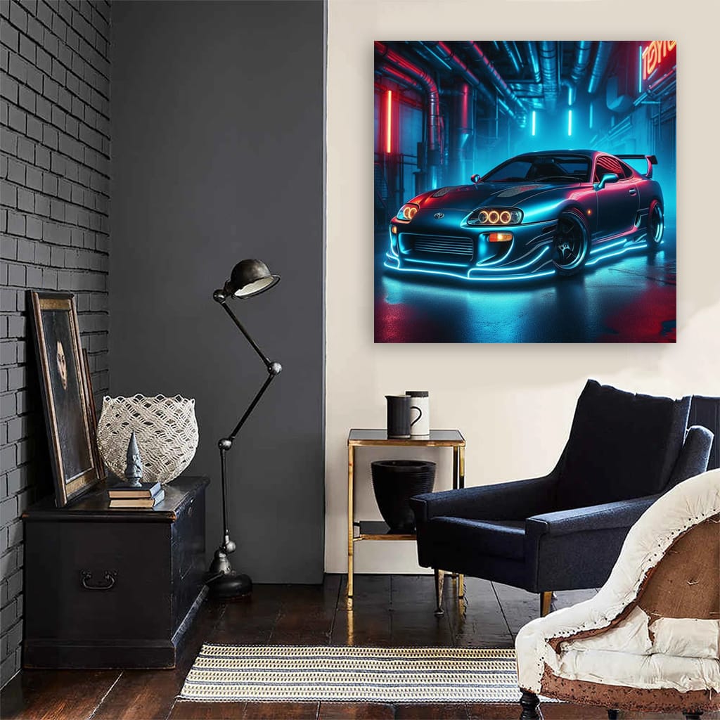 1995 Toyota Supra MK IV Neon - Iconic Sports Car Legend