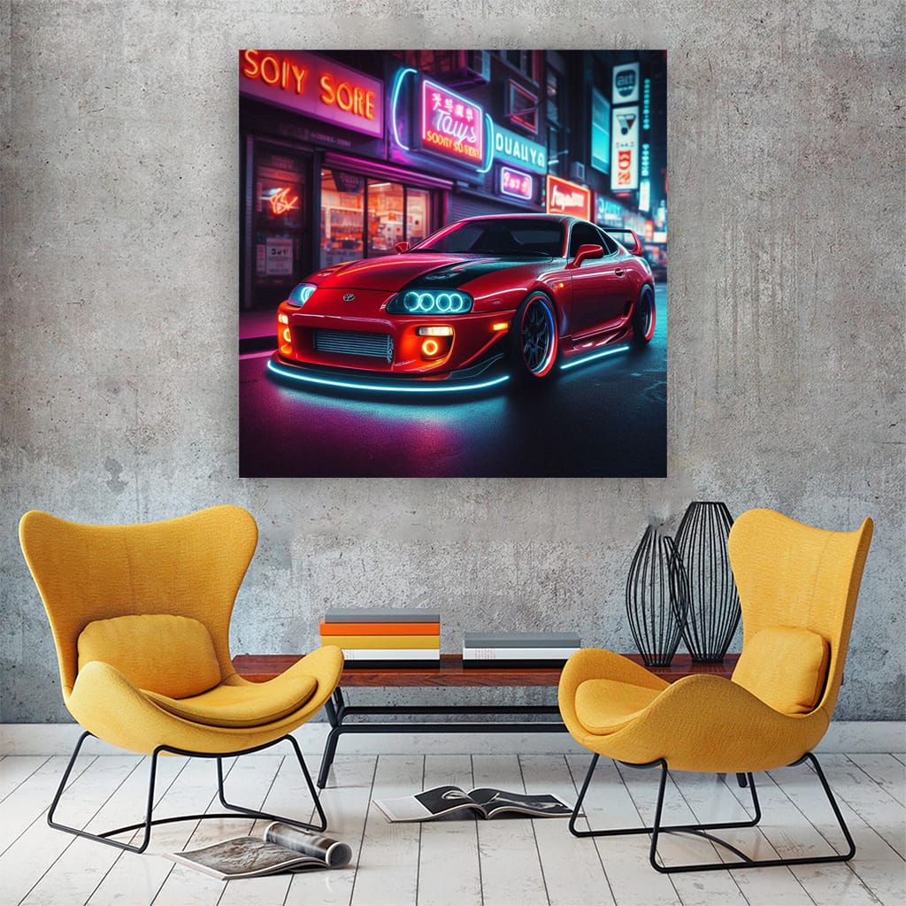 1995 Toyota Supra MK IV Neon - Iconic Powerhouse Legend