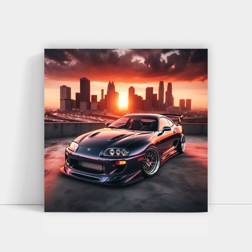 1995 Toyota Supra MK IV in Vibrant Paint - Iconic Sports Legend