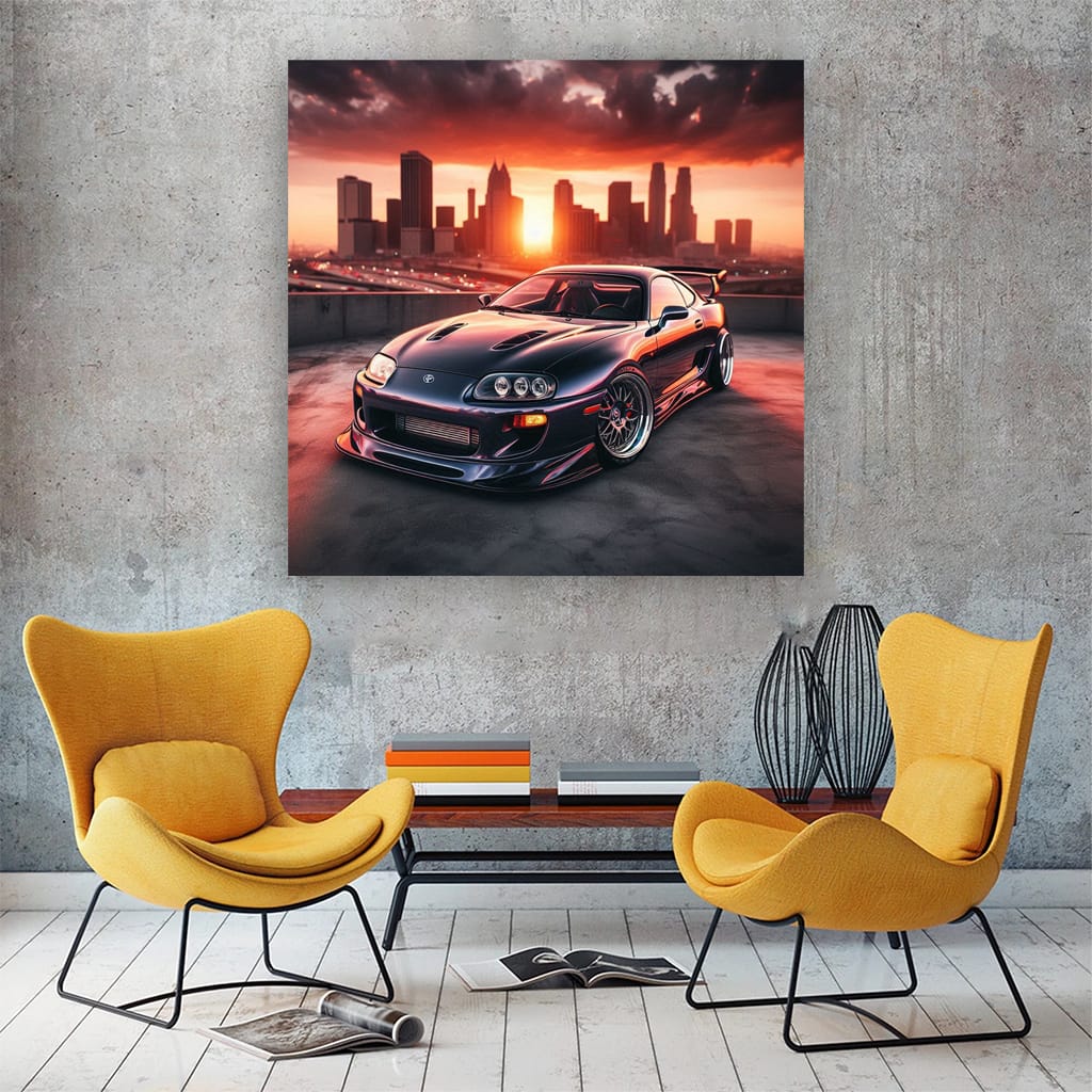 1995 Toyota Supra MK IV in Vibrant Paint - Iconic Sports Legend