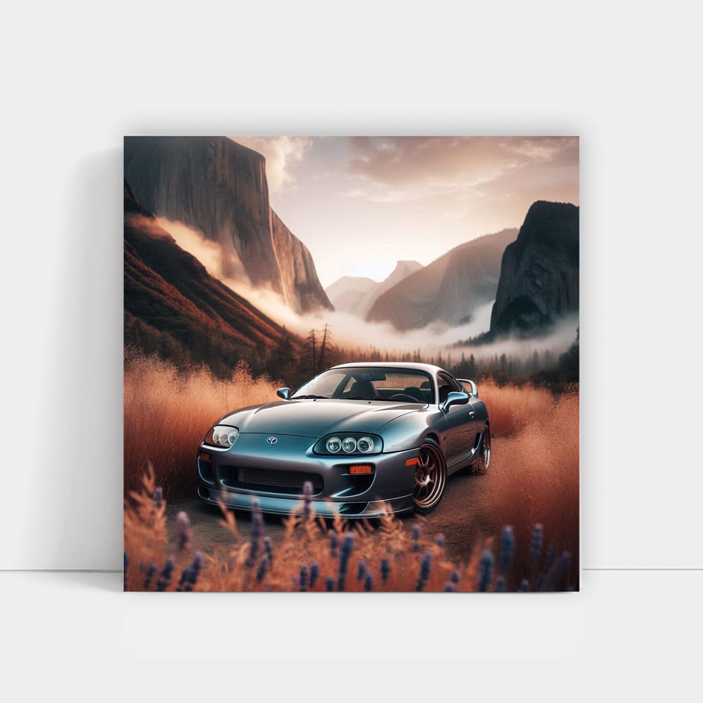 1995 Toyota Supra Mk Iv Vall Wall Art