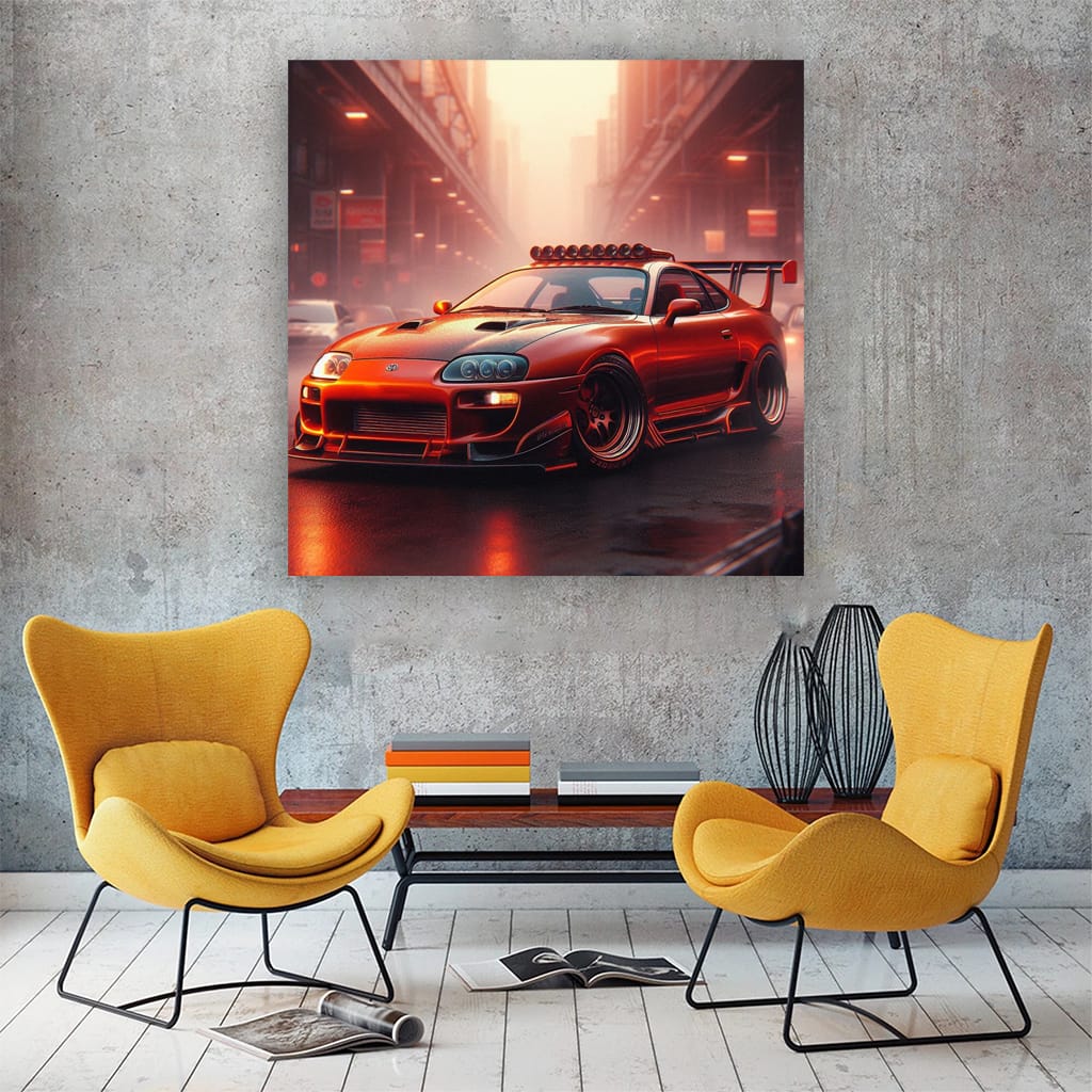 1995 Toyota Supra MK IV Vintage Style - Iconic Performance