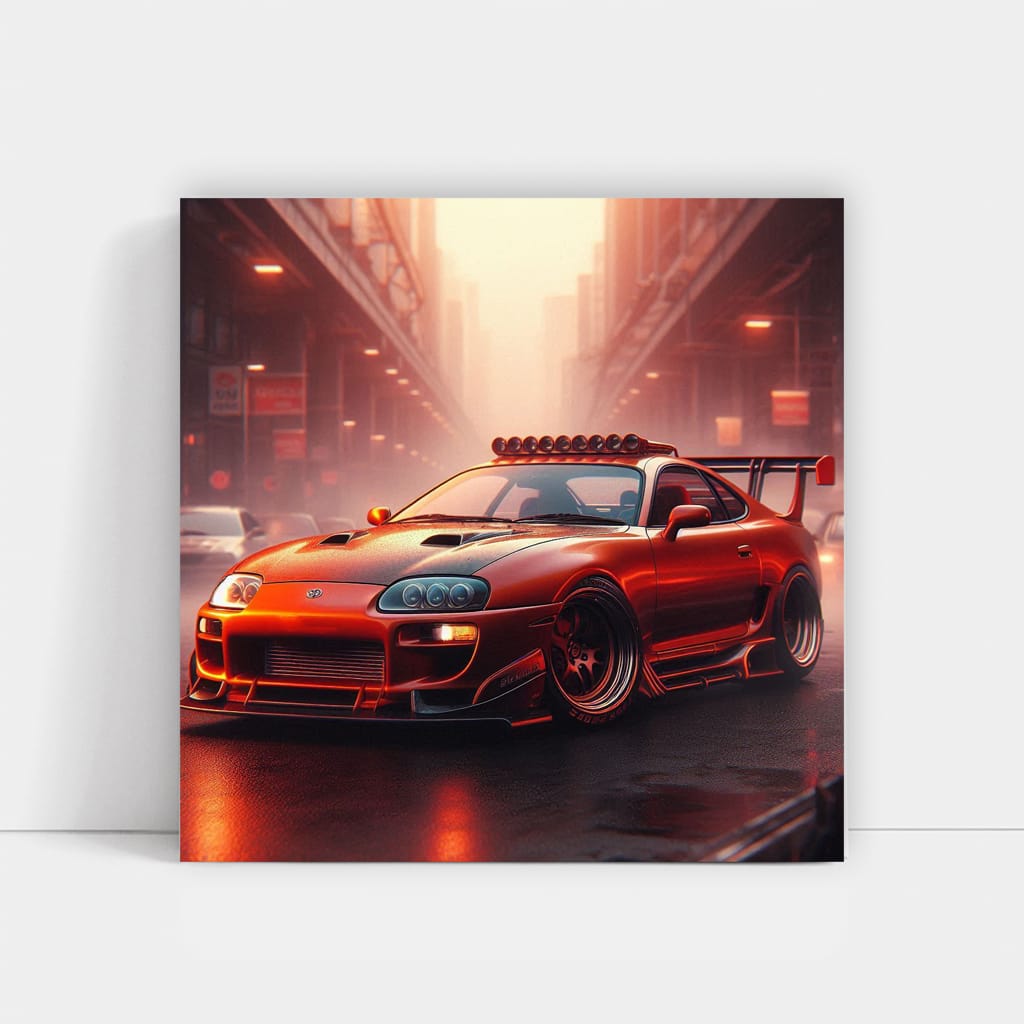 1995 Toyota Supra MK IV Vintage Style - Iconic Performance