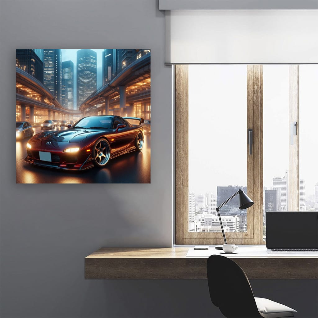 1997 Mazda Rx7 Luxury Life Wall Art