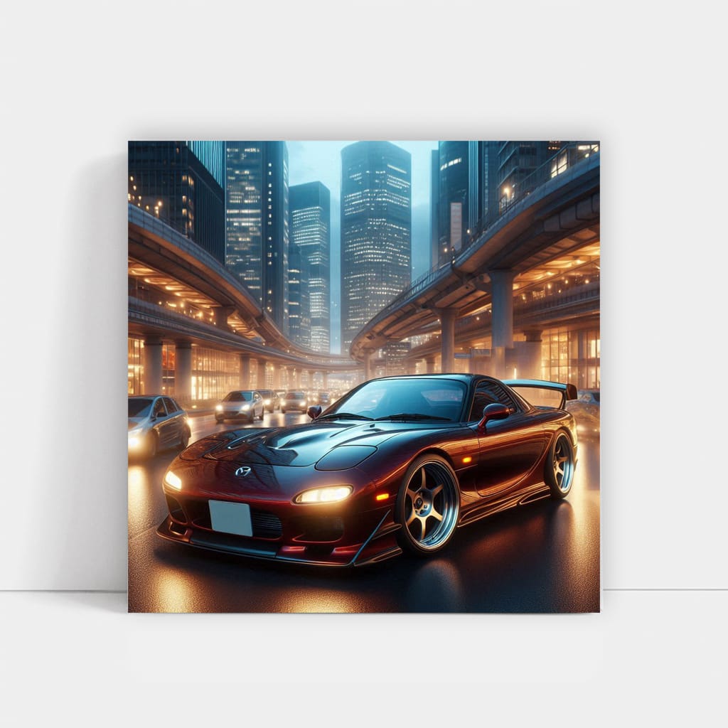 1997 Mazda Rx7 Luxury Life Wall Art