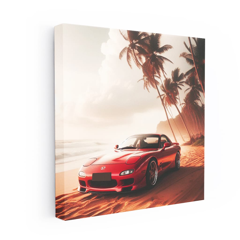 1997 Mazda Rx7 On Bea Wall Art