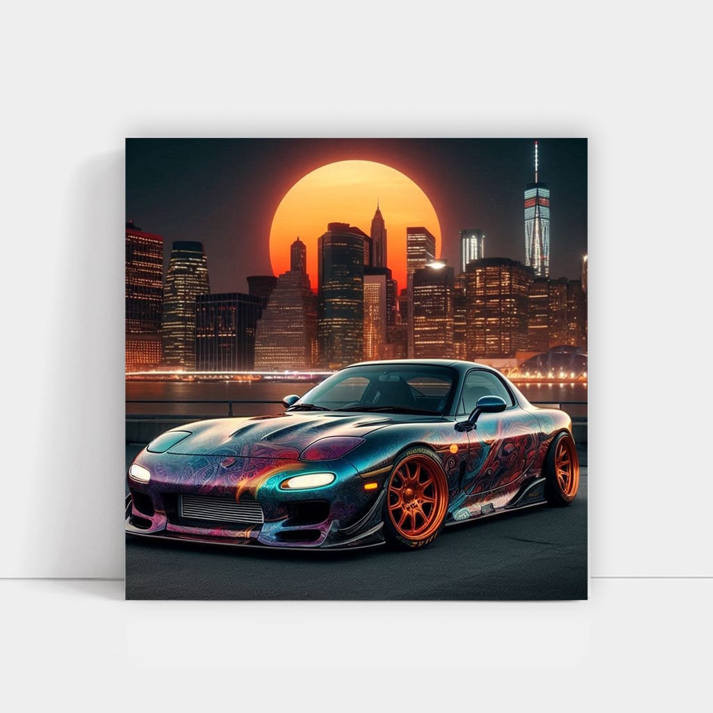 1997 Mazda Rx7 Pai Wall Art