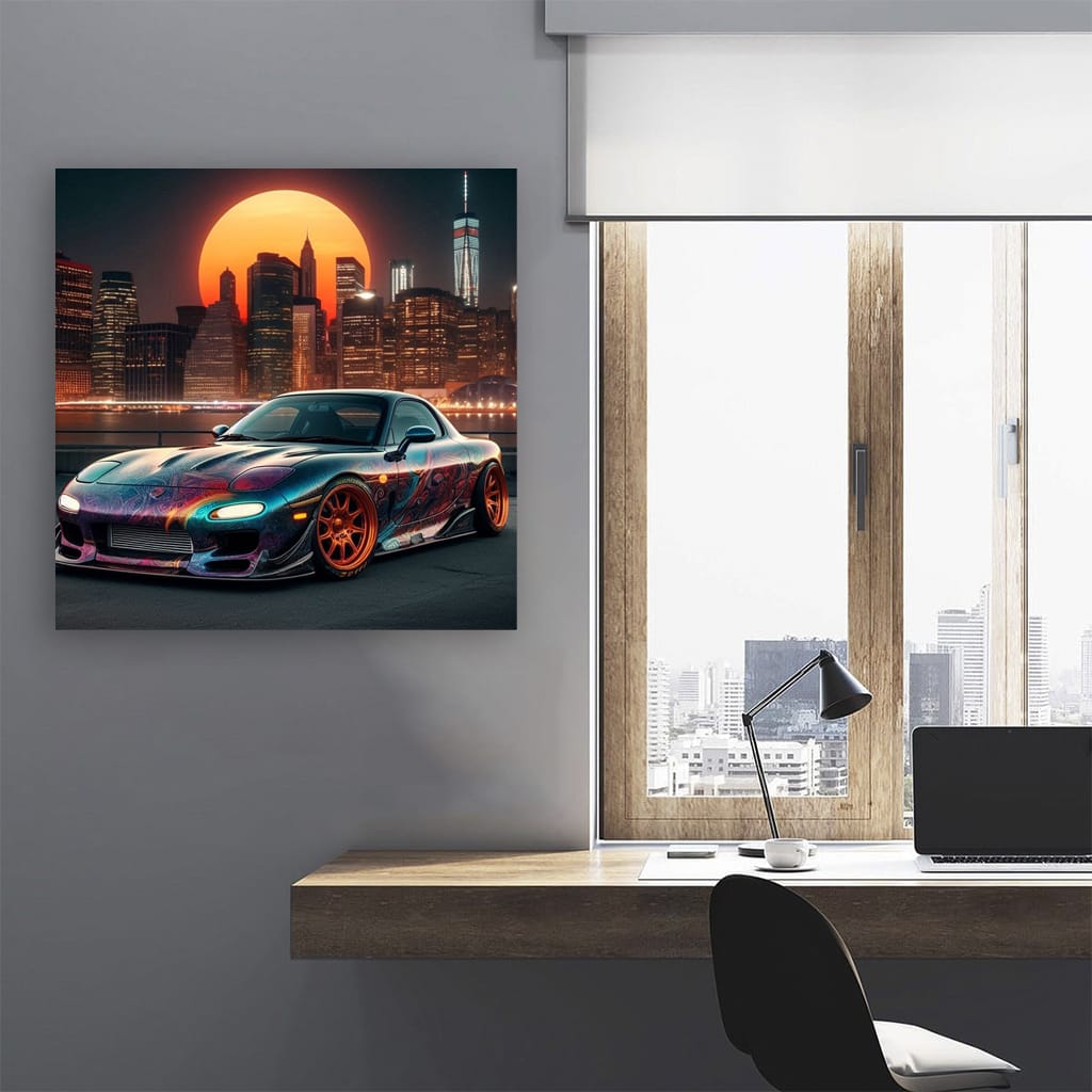 1997 Mazda Rx7 Pai Wall Art