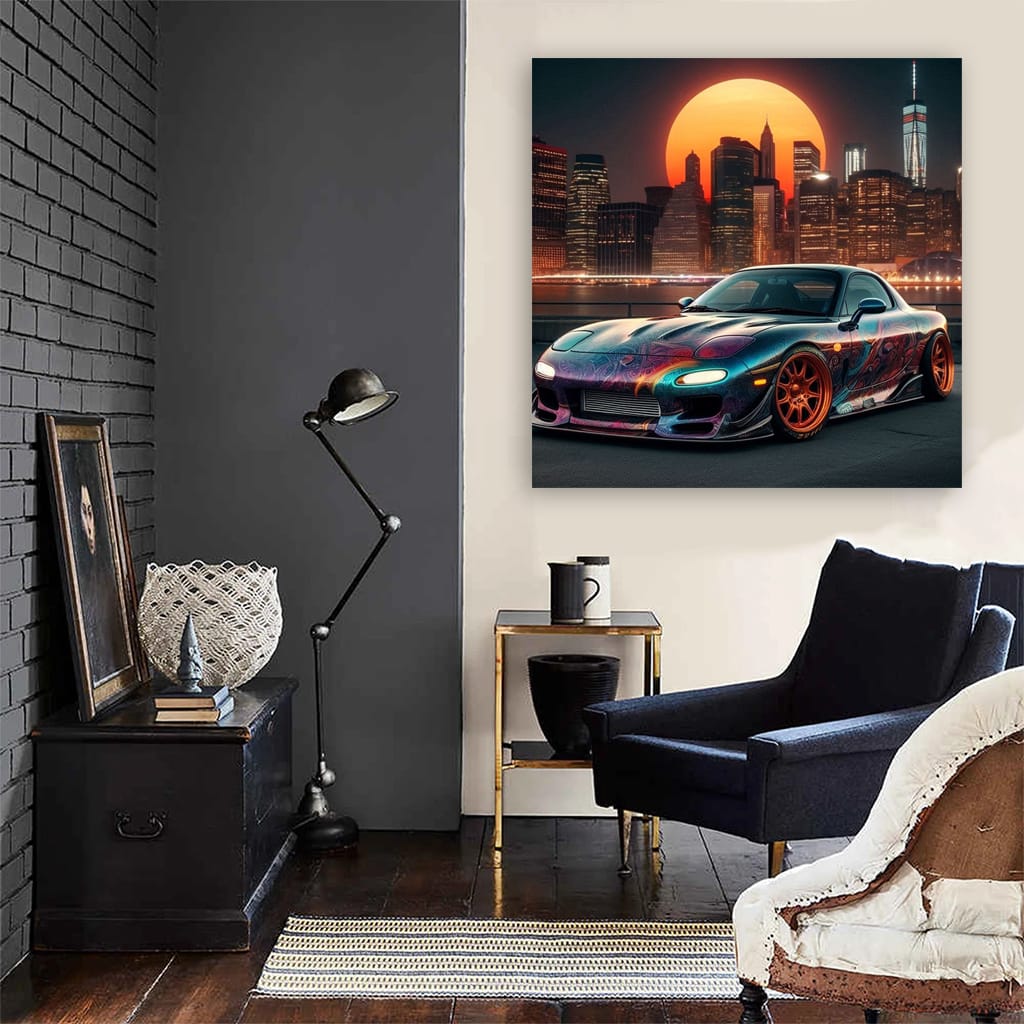 1997 Mazda Rx7 Pai Wall Art