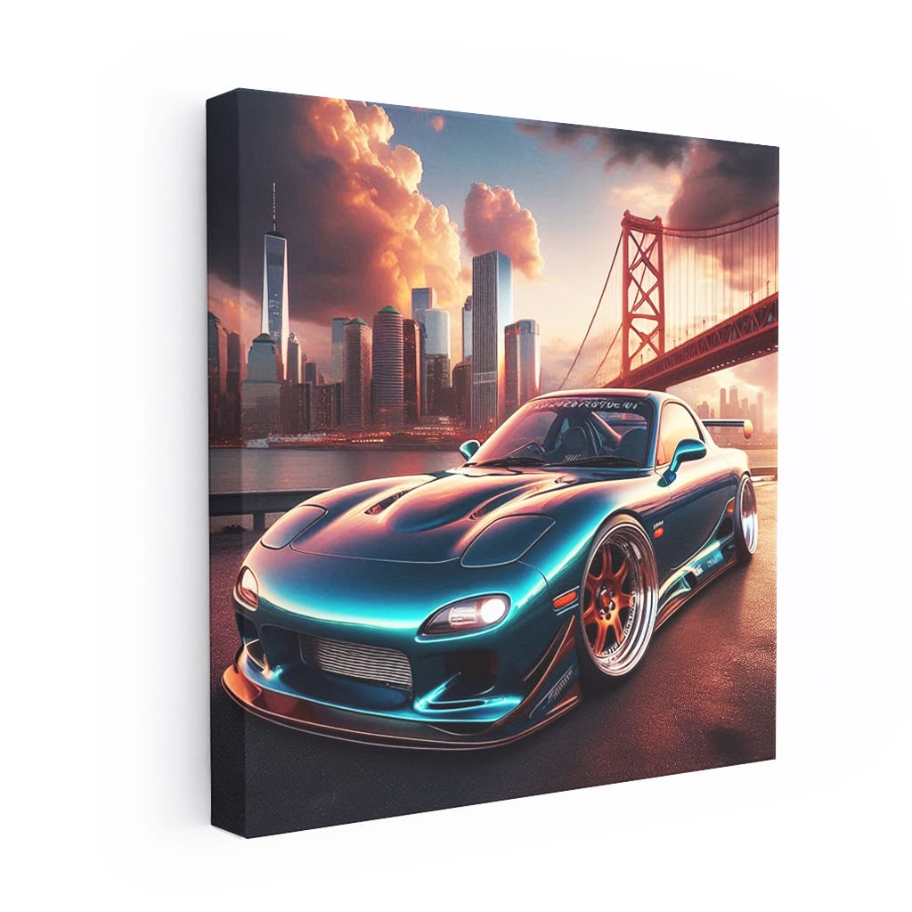 1997 Mazda Rx7 Paint Wall Art