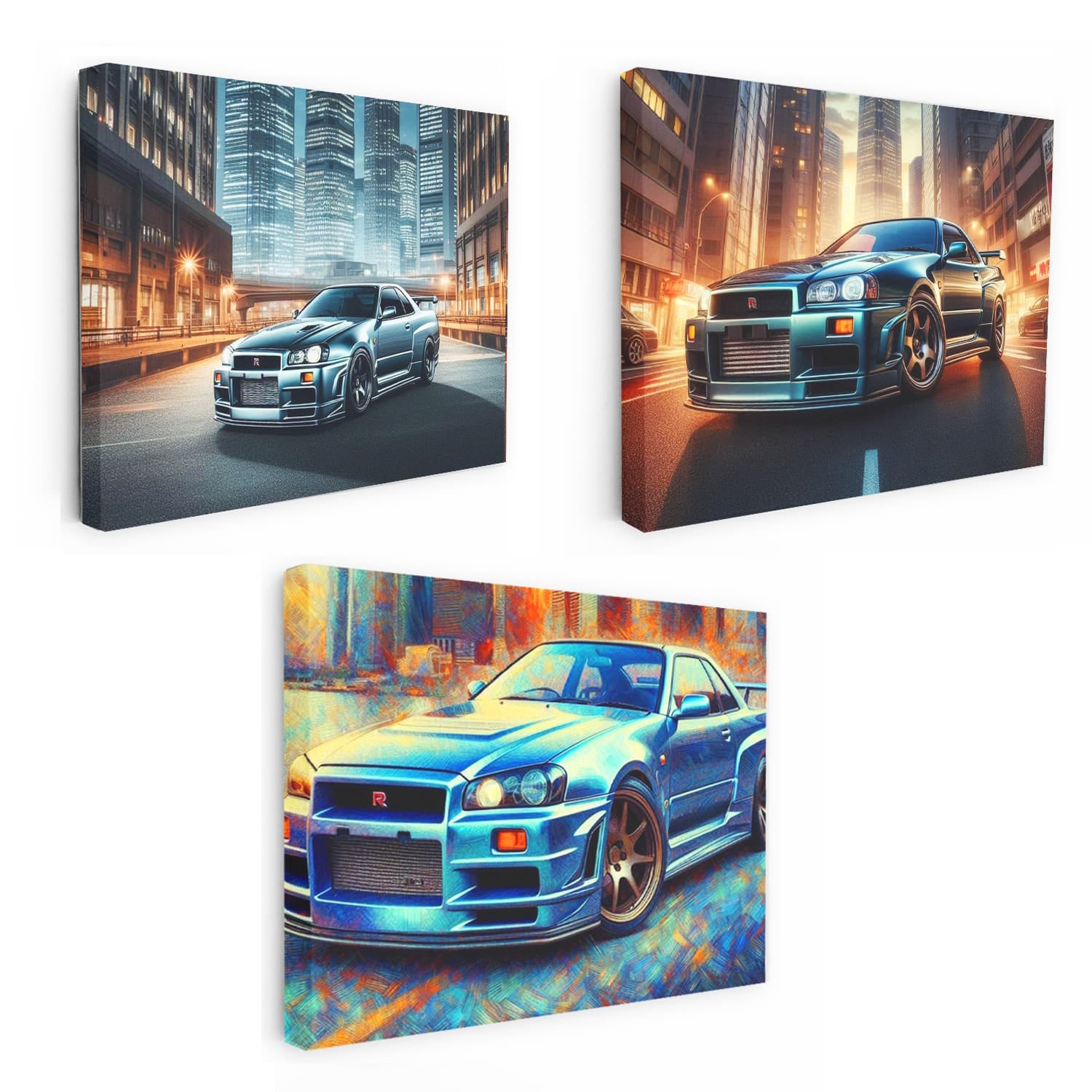 1999 Nissan Skyline Gt-r Set of 3