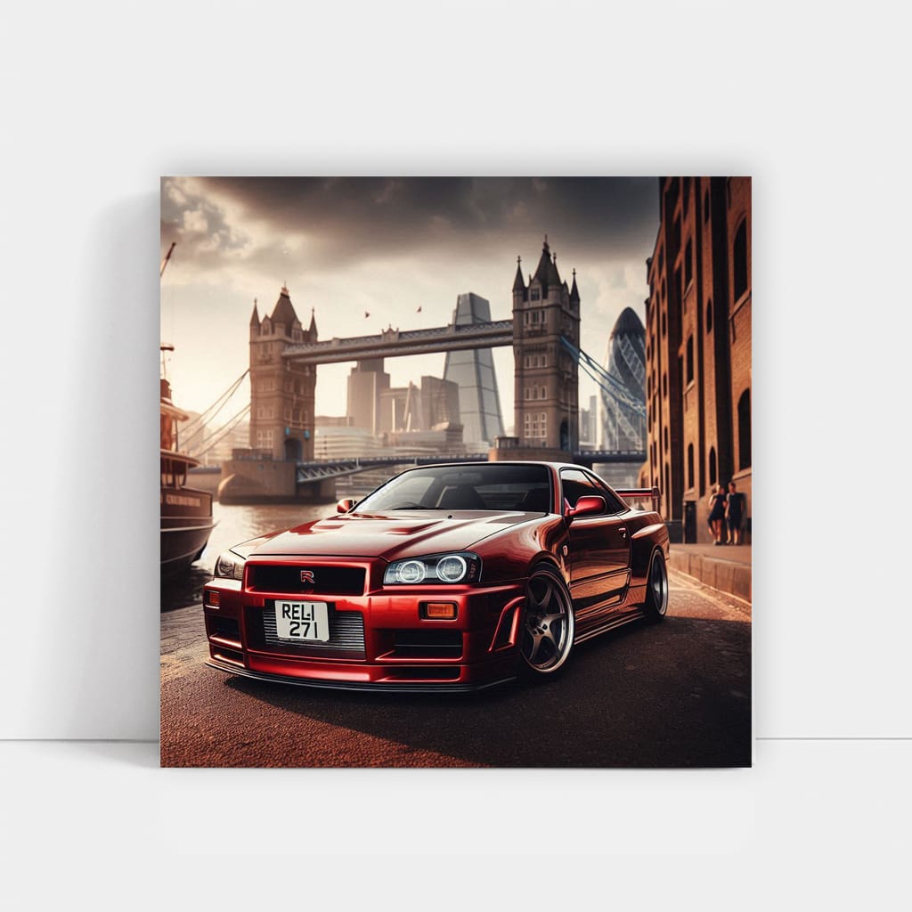 1999 Nissan Skyline GT-R R34 in London - Icon of Speed