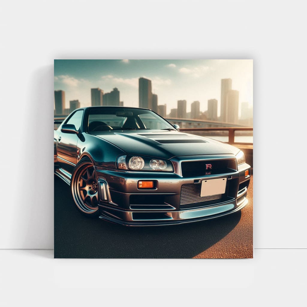 1999 Nissan Skyline GT-R R34 in Sunlit Glory - True Legend