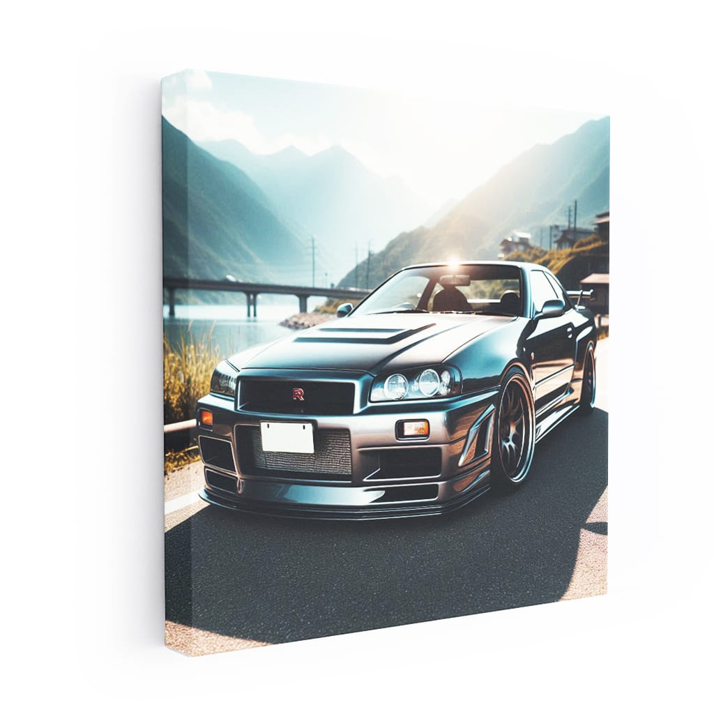 1999 Nissan Skyline GT-R R34 in Sunny Weather - Iconic Power
