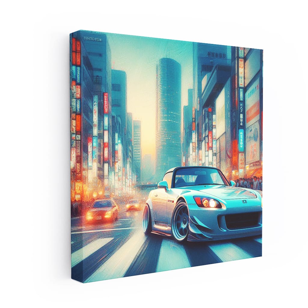 2001 Honda S2000 Drift Wall Art