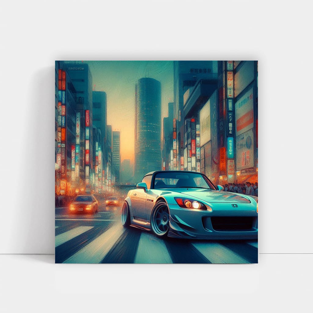 2001 Honda S2000 Drift Wall Art