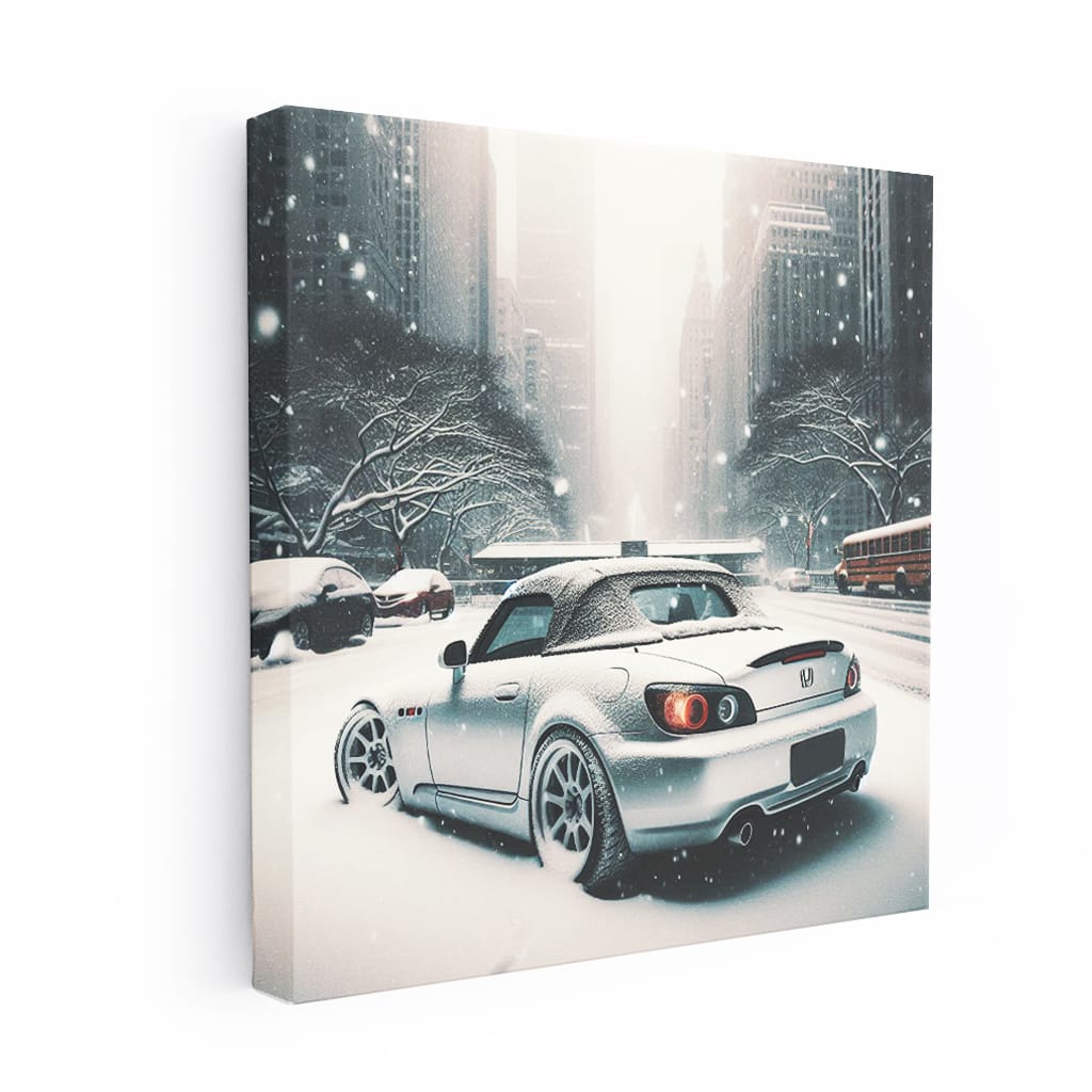 2001 Honda S2000 Snowfa Wall Art