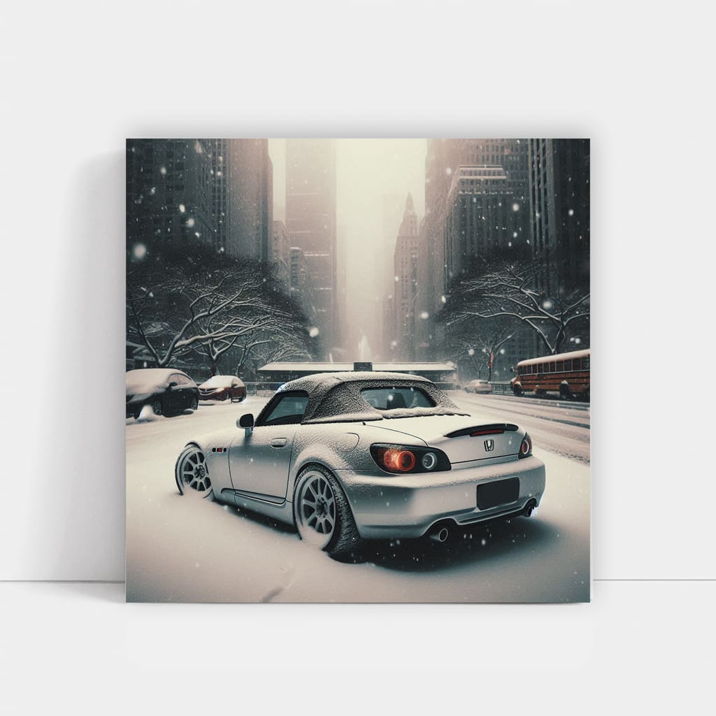 2001 Honda S2000 Snowfa Wall Art