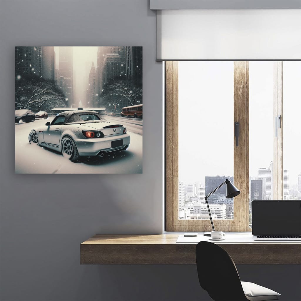 2001 Honda S2000 Snowfa Wall Art