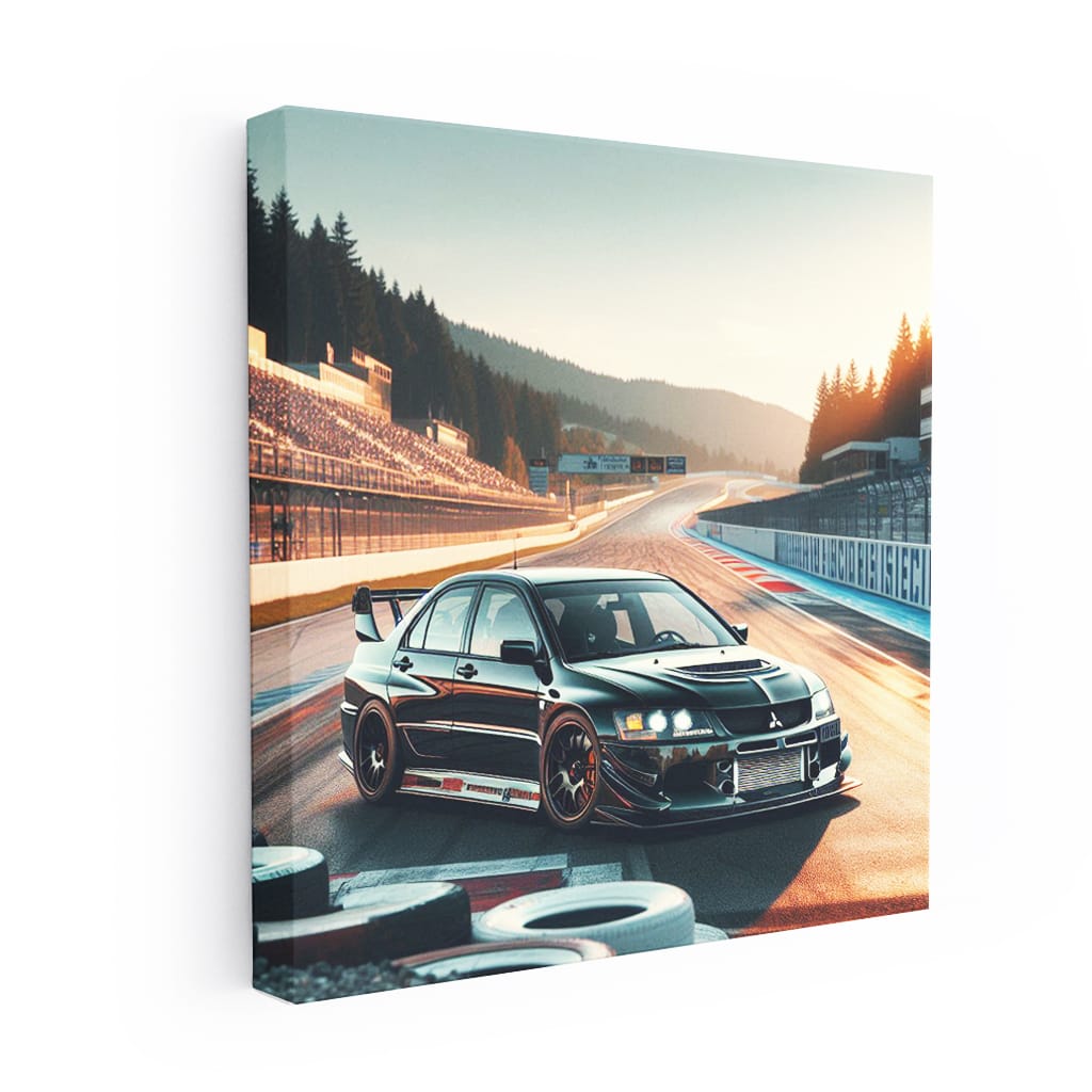 2002 Mitsubishi Lancer Evolution Vii Race Ri Wall Art