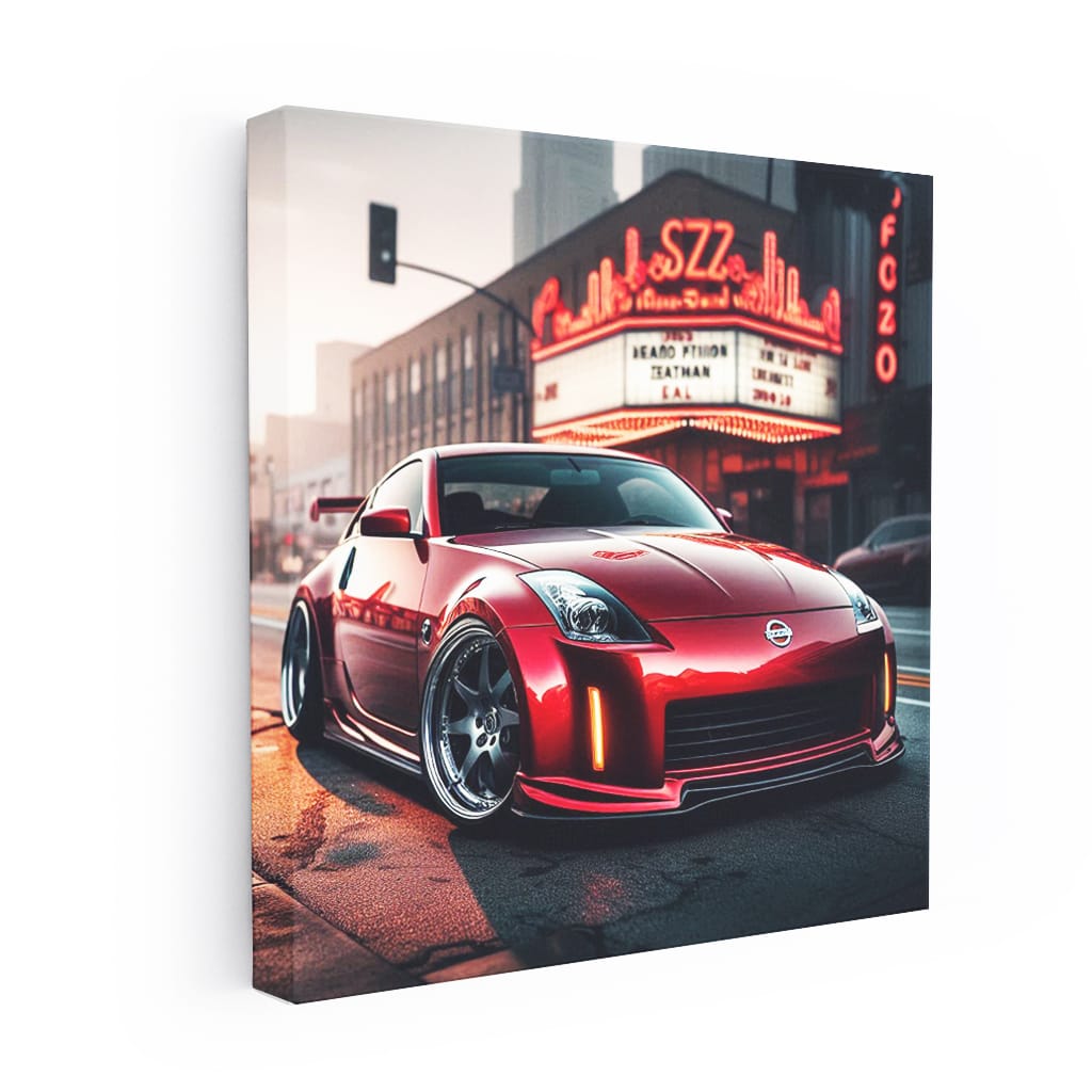 2006 Nissan 350z Los Angel Wall Art