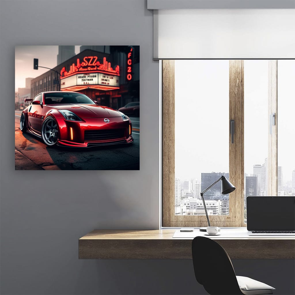 2006 Nissan 350z Los Angel Wall Art