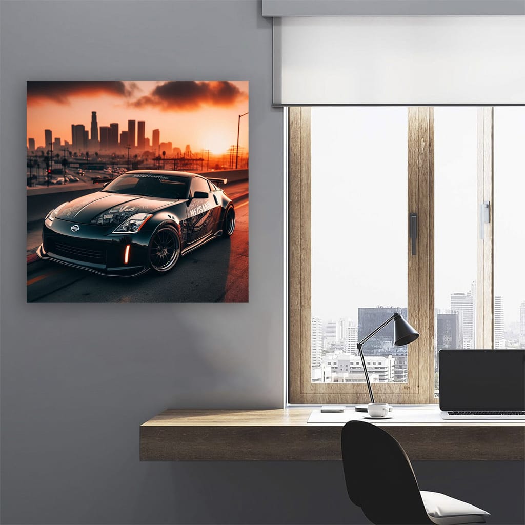 2006 Nissan 350z Los Angeles Wall Art