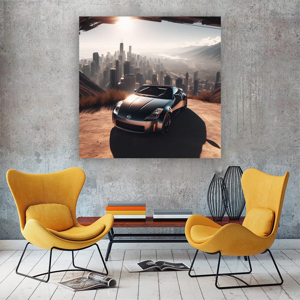 2006 Nissan 350z Sunny Weather Wall Art