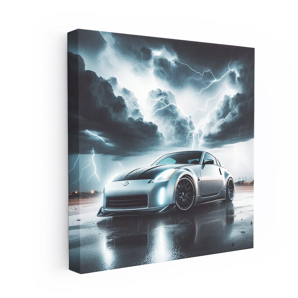 2006 Nissan 350z Thunderstorm Wall Art