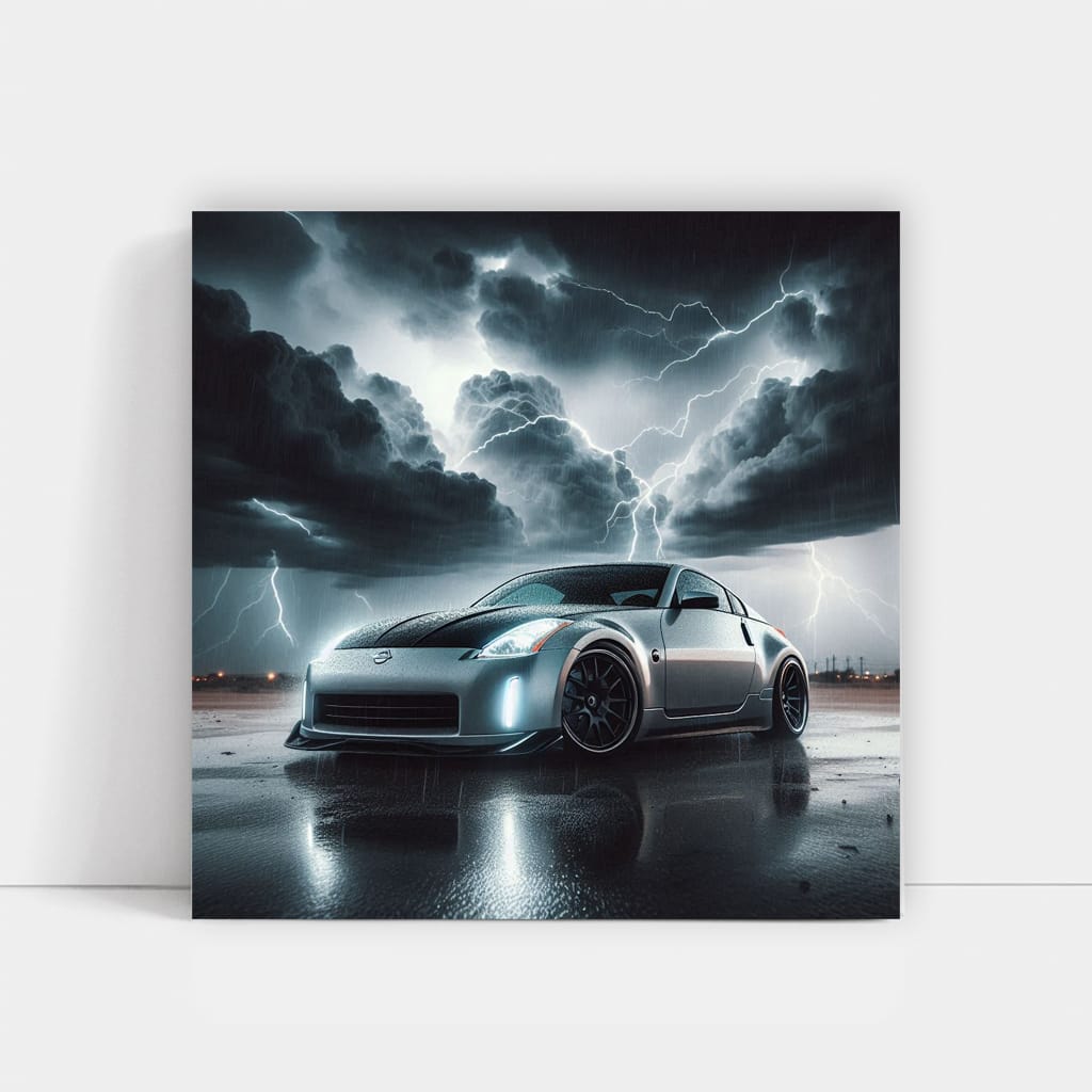 2006 Nissan 350z Thunderstorm Wall Art