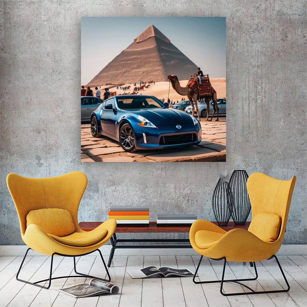 2009 Nissan 370z Egy Wall Art