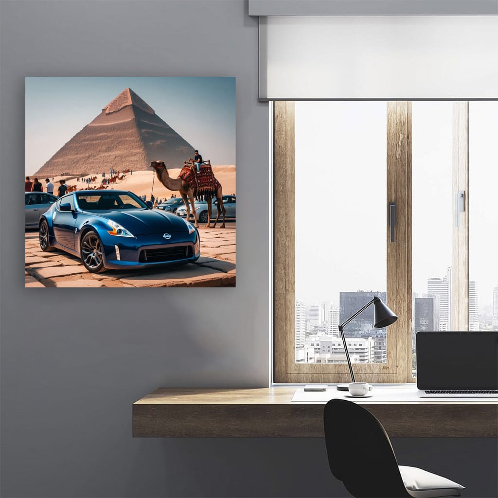 2009 Nissan 370z Egy Wall Art