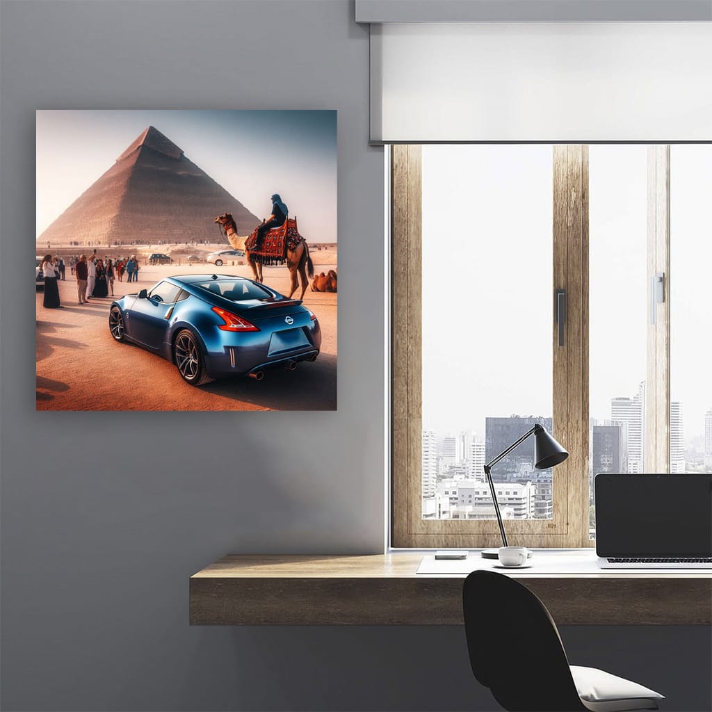 2009 Nissan 370z Egypt Wall Art