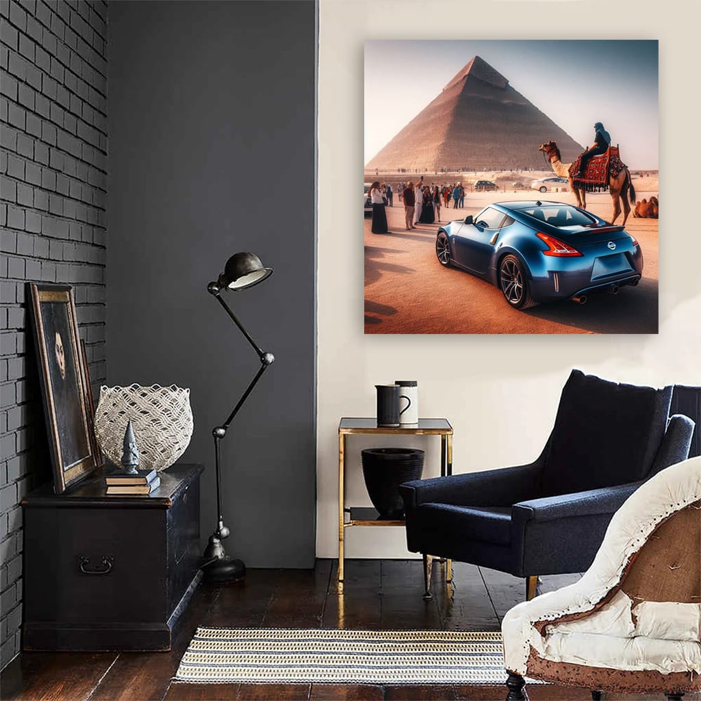 2009 Nissan 370z Egypt Wall Art