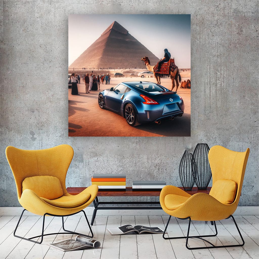 2009 Nissan 370z Egypt Wall Art