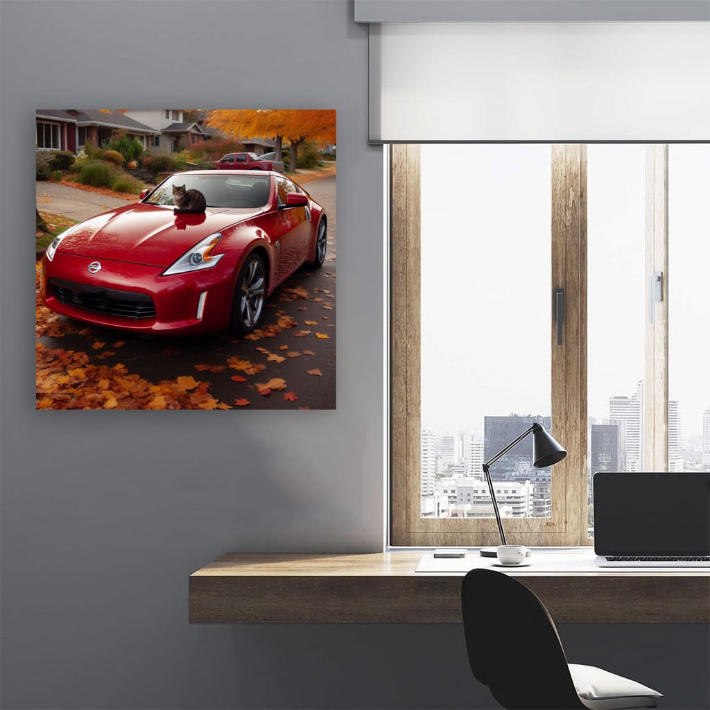 2009 Nissan 370z Parki Wall Art